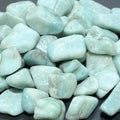 Amazonite Feldspar Tumbled Stones (By The Piece Or Pound)