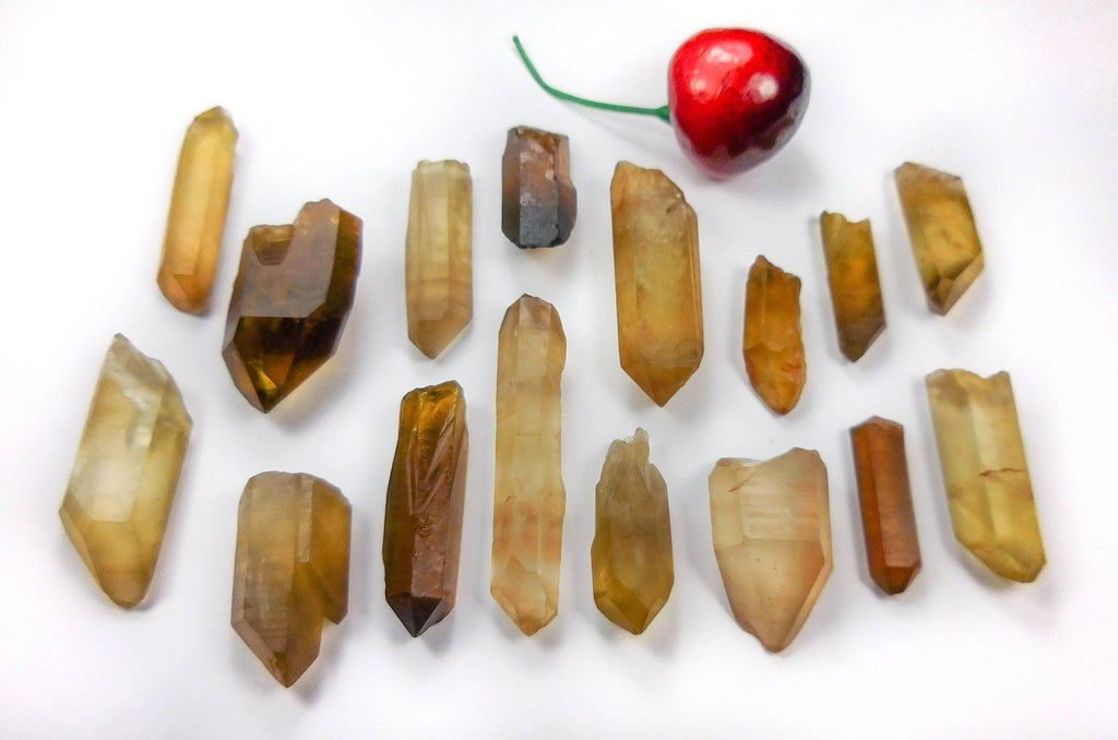 Citrine Lot 50 Grams (6 to 10 pcs) Natural Untreated Crystal Points