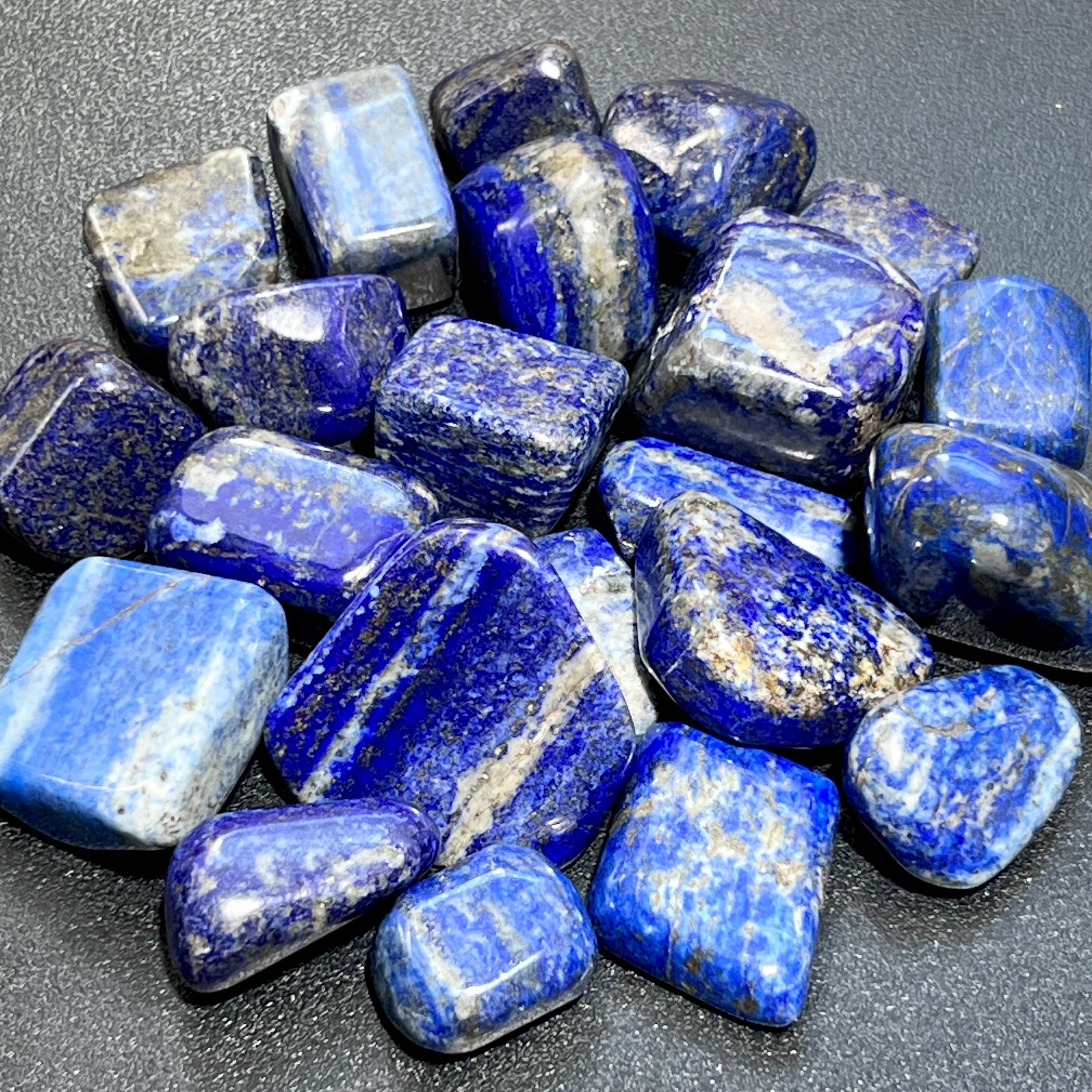 Lapis Lazuli Tumbled Stones (By The Piece or Pound)
