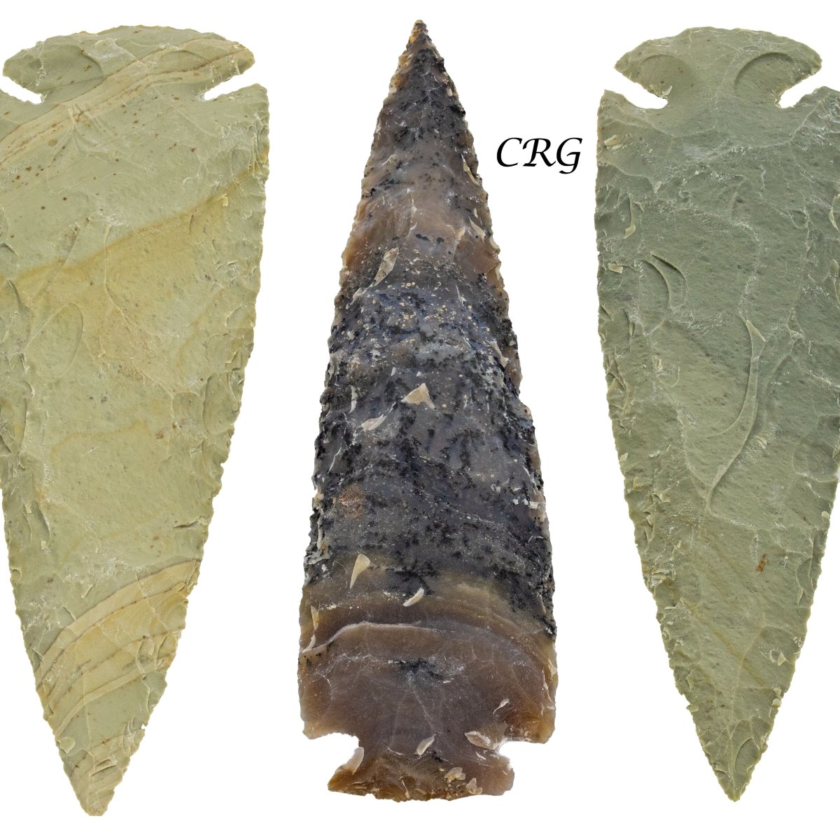 Fancy Jasper Arrowheads (5 Pieces) Size 5 Inches Crystal Gemstone Mineral