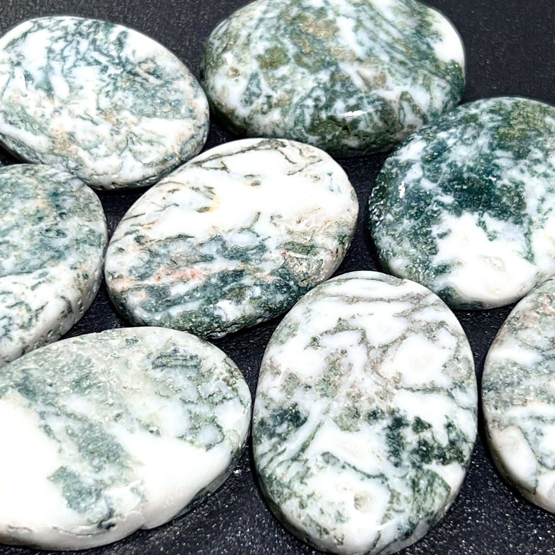 Tree Agate Cabochons