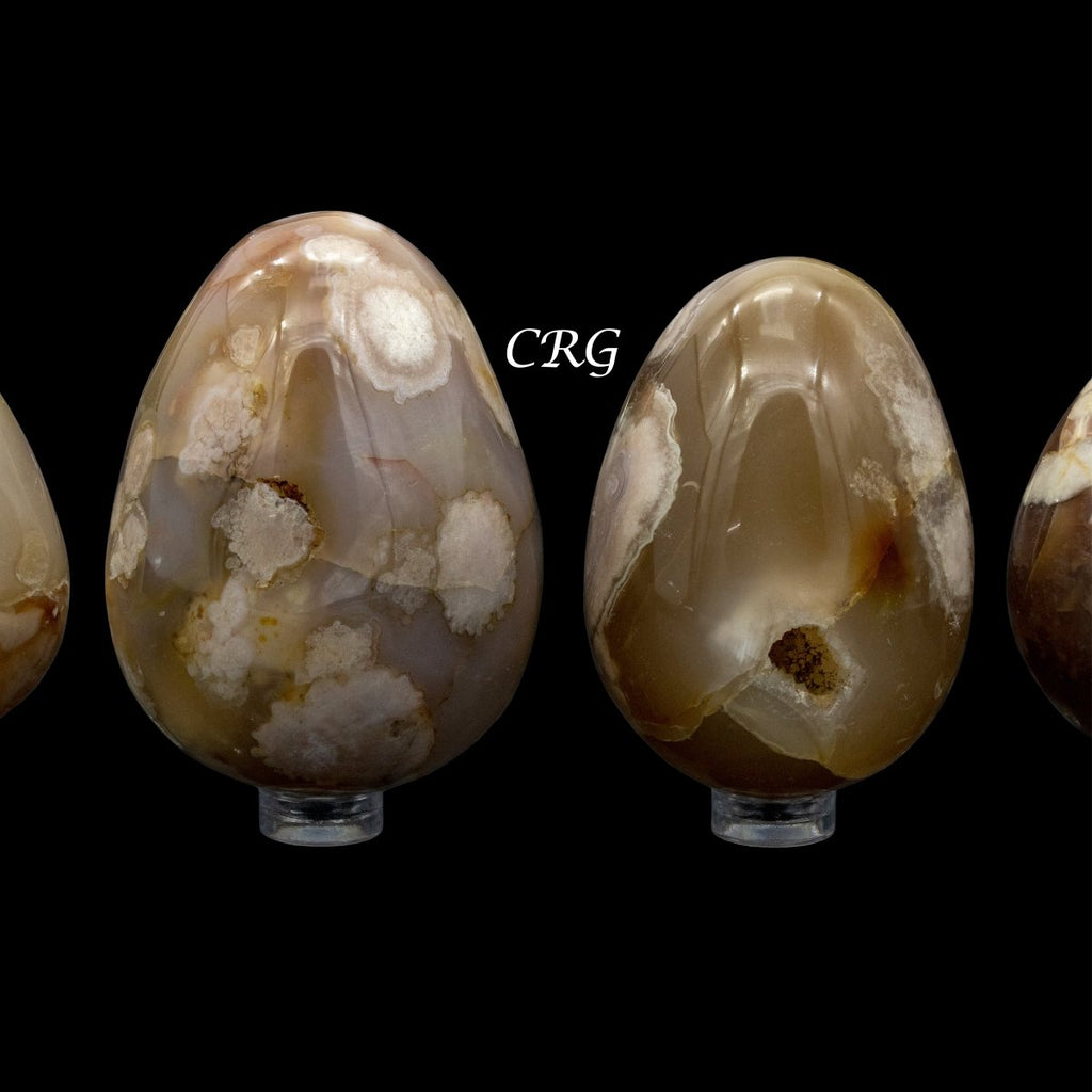 Flower Agate Egg 1 Kilo Lot