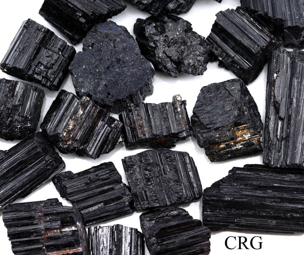 FULL CASE / 15 KILOS - Black Tourmaline Rough Rock from India