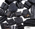 FULL CASE / 15 KILOS - Black Tourmaline Rough Rock from India