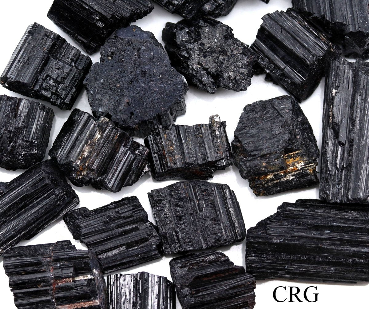 FULL CASE / 15 KILOS - Black Tourmaline Rough Rock from India