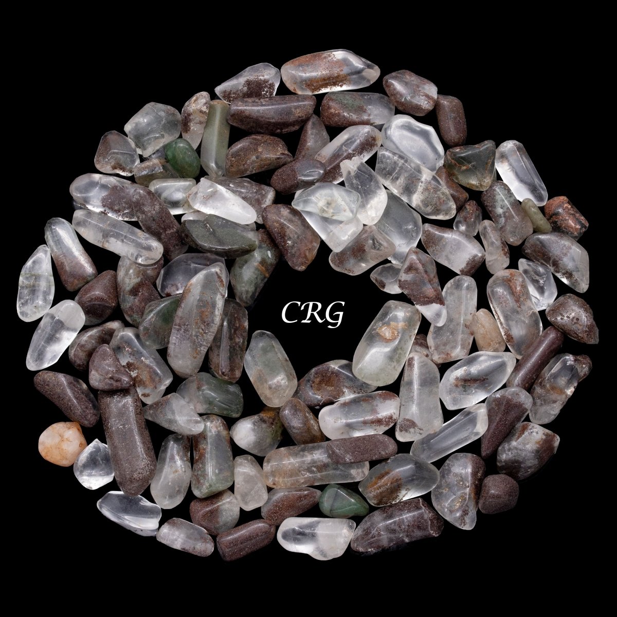 Garden Quartz Chips Tumbled 5 to 20 mm Wholesale Lot (1 Pound)