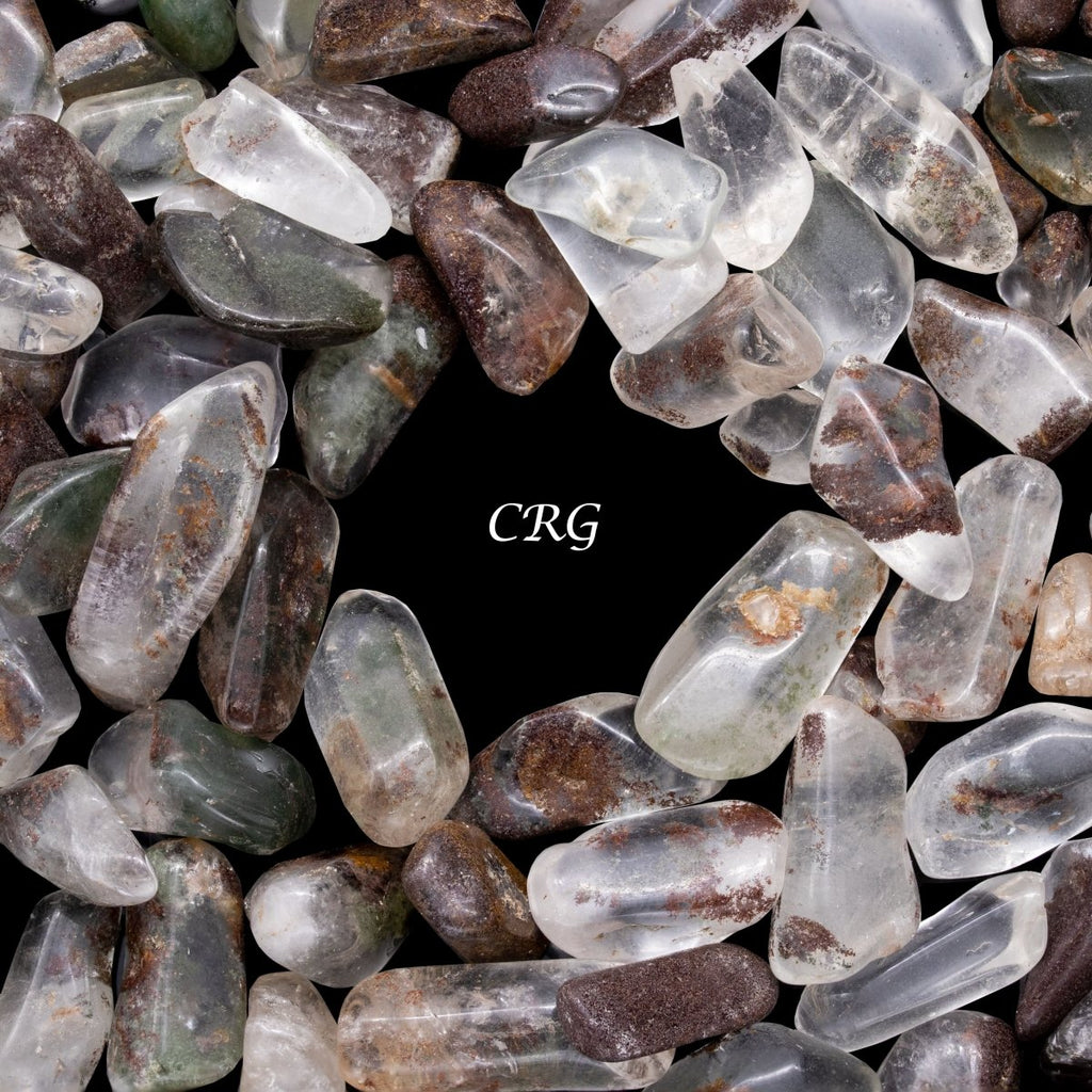 Garden Quartz Chips Tumbled 5 to 20 mm Wholesale Lot (1 Pound)