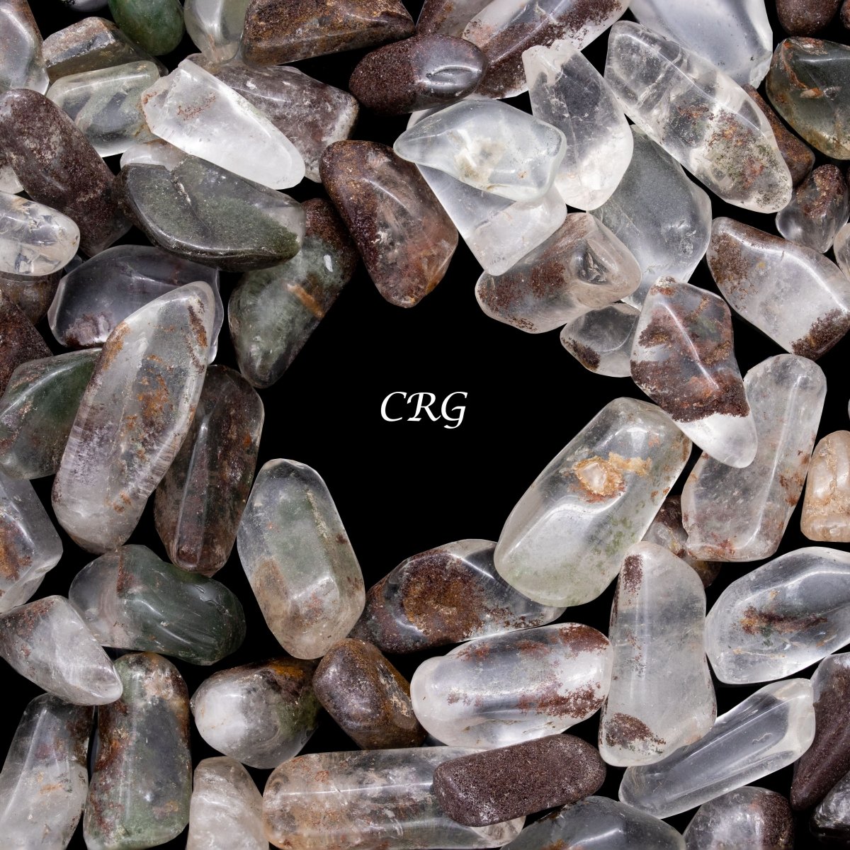 Garden Quartz Chips Tumbled 5 to 20 mm Wholesale Lot (1 Pound)