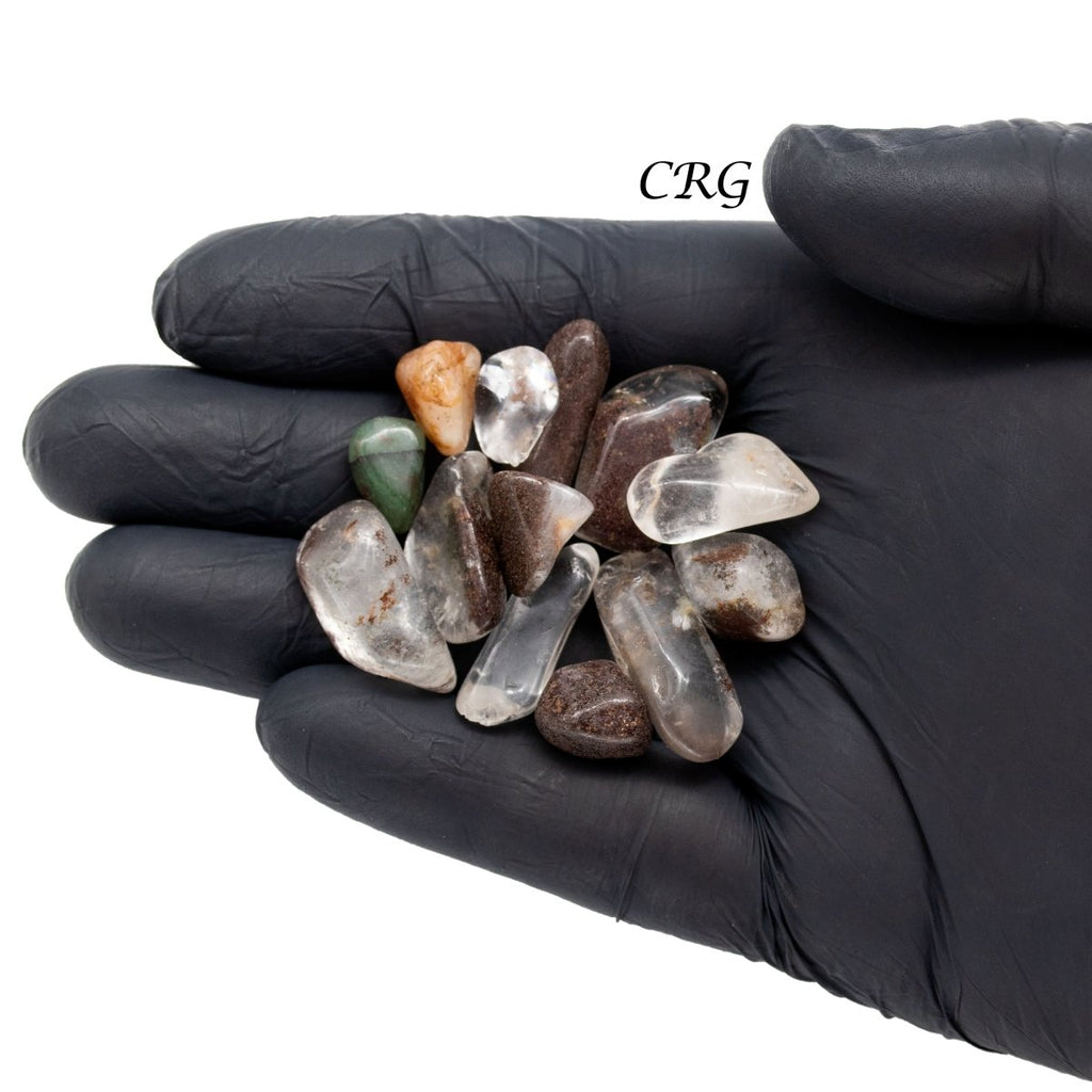 Garden Quartz Chips Tumbled 5 to 20 mm Wholesale Lot (1 Pound)