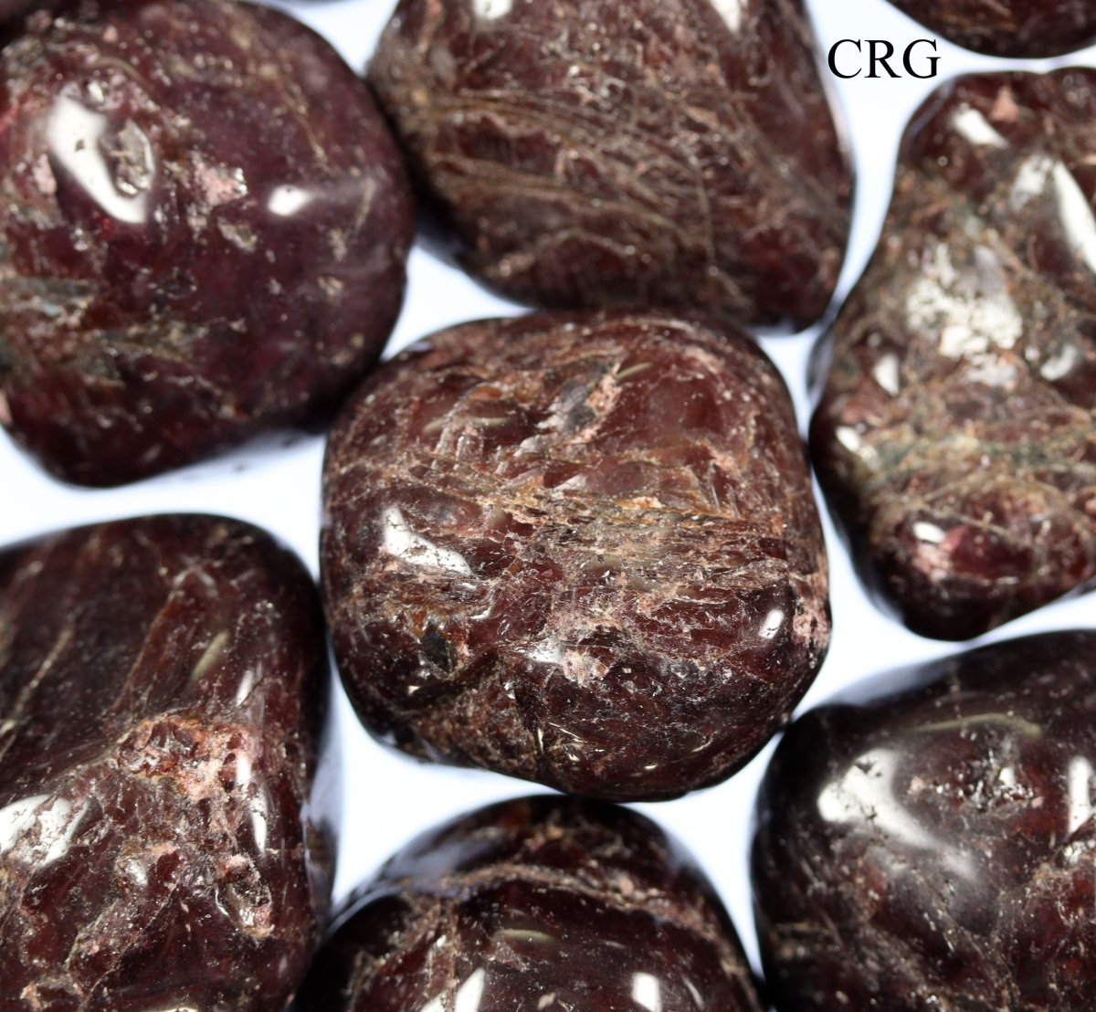 Garnet Tumbled 20 to 40 mm Wholesale Lot (1 Pound)