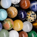 Gemstone Mini Spheres 16 mm (20 Pieces)