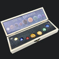 Gemstone Planet Box (9 Pieces) Wholesale Polished Crystals