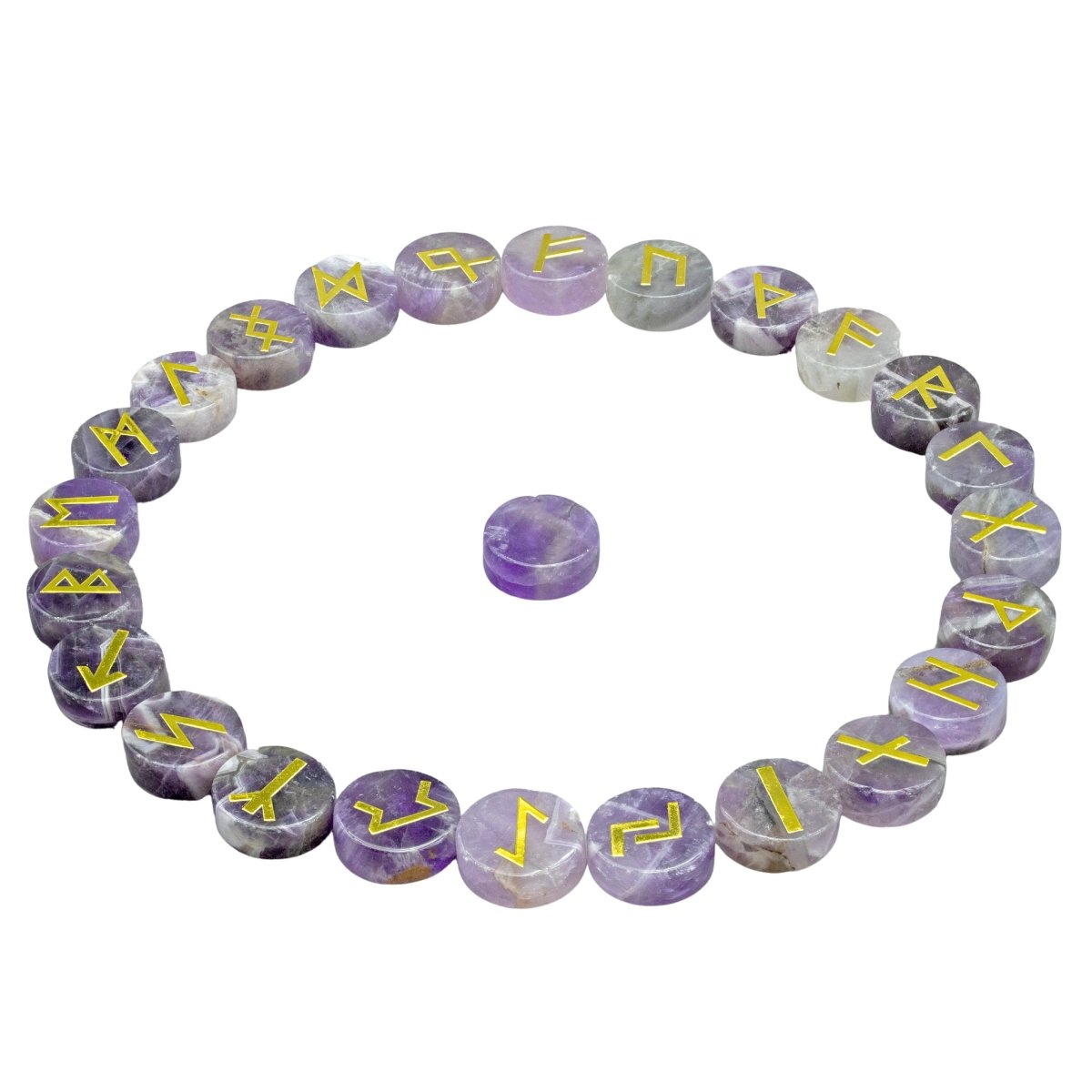 Gemstone Rune Stones ( 25 Pc Sets )