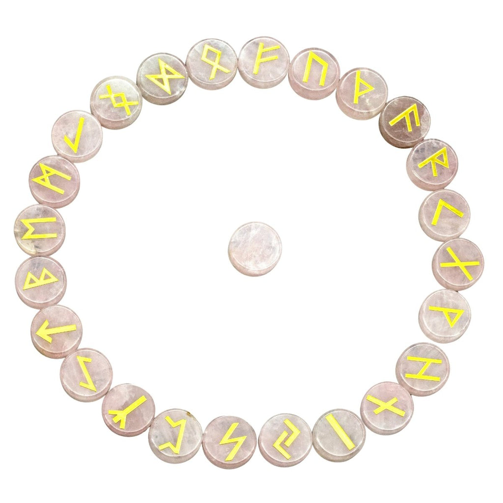 Gemstone Rune Stones ( 25 Pc Sets )