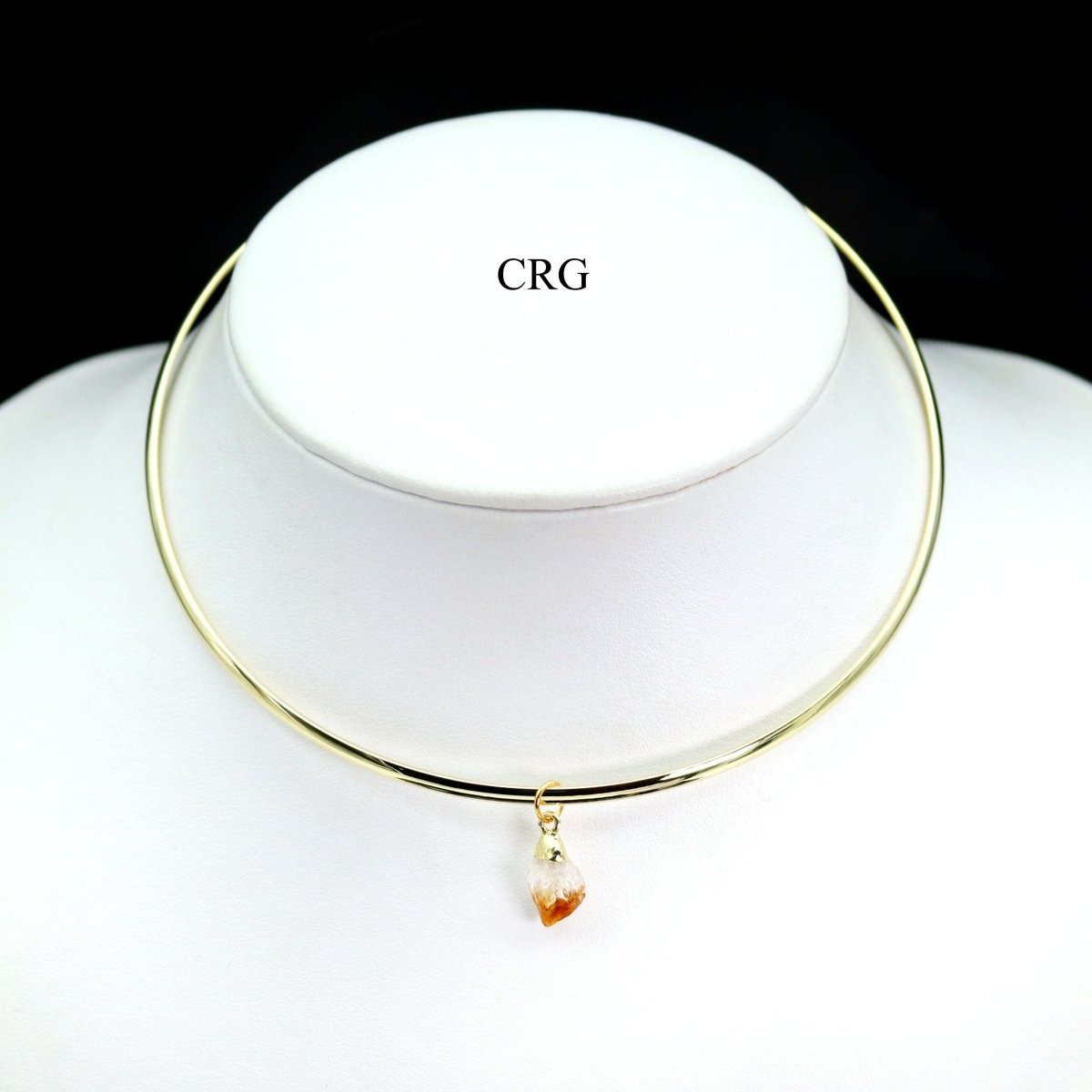Choker Hoop Necklace with Gold Plating (5 Inches) (1 Piece)