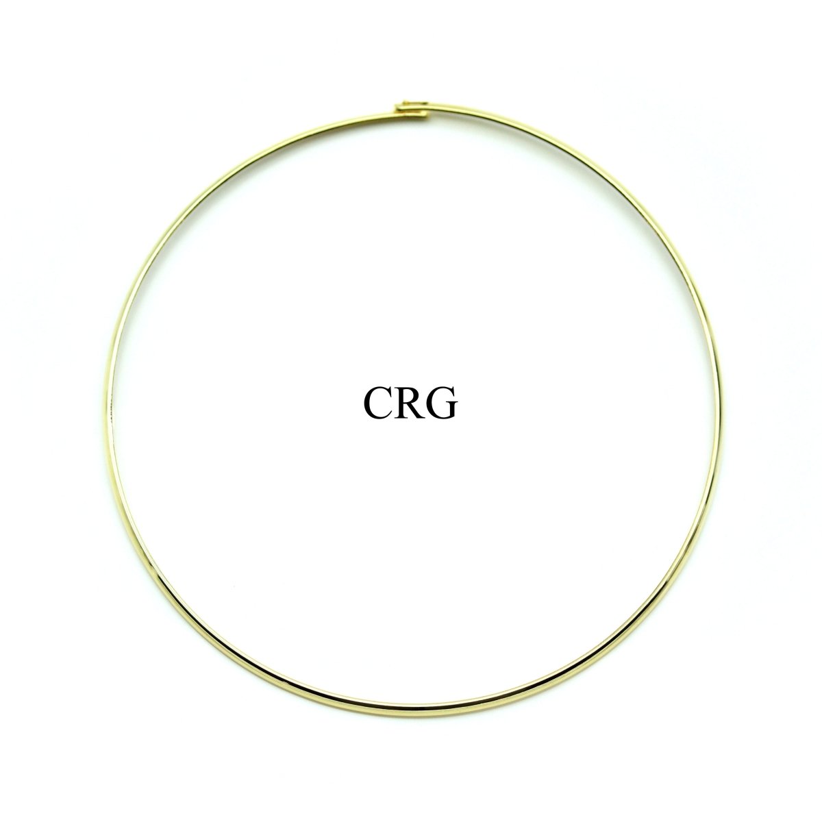 Choker Hoop Necklace with Gold Plating (5 Inches) (1 Piece)