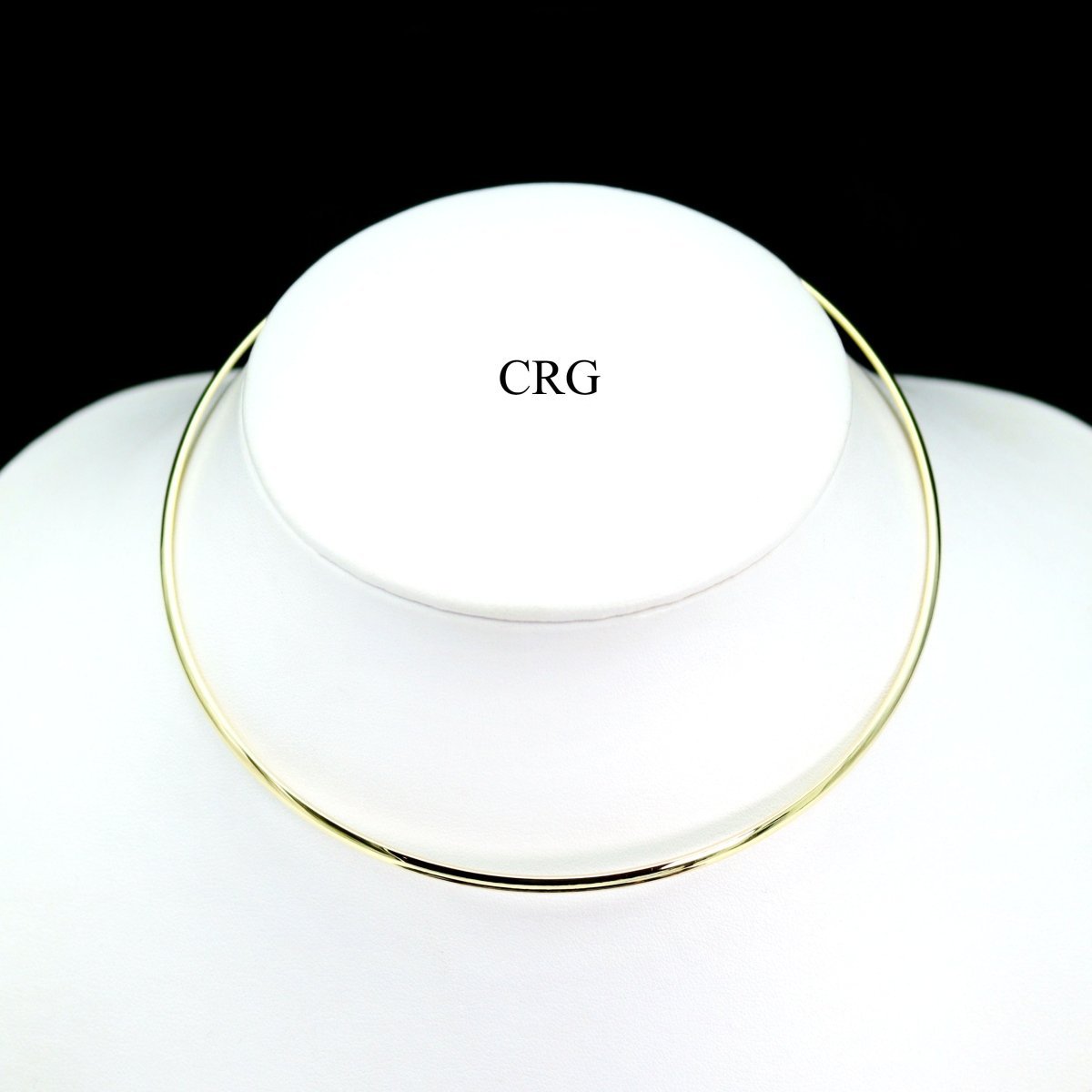 Choker Hoop Necklace with Gold Plating (5 Inches) (1 Piece)