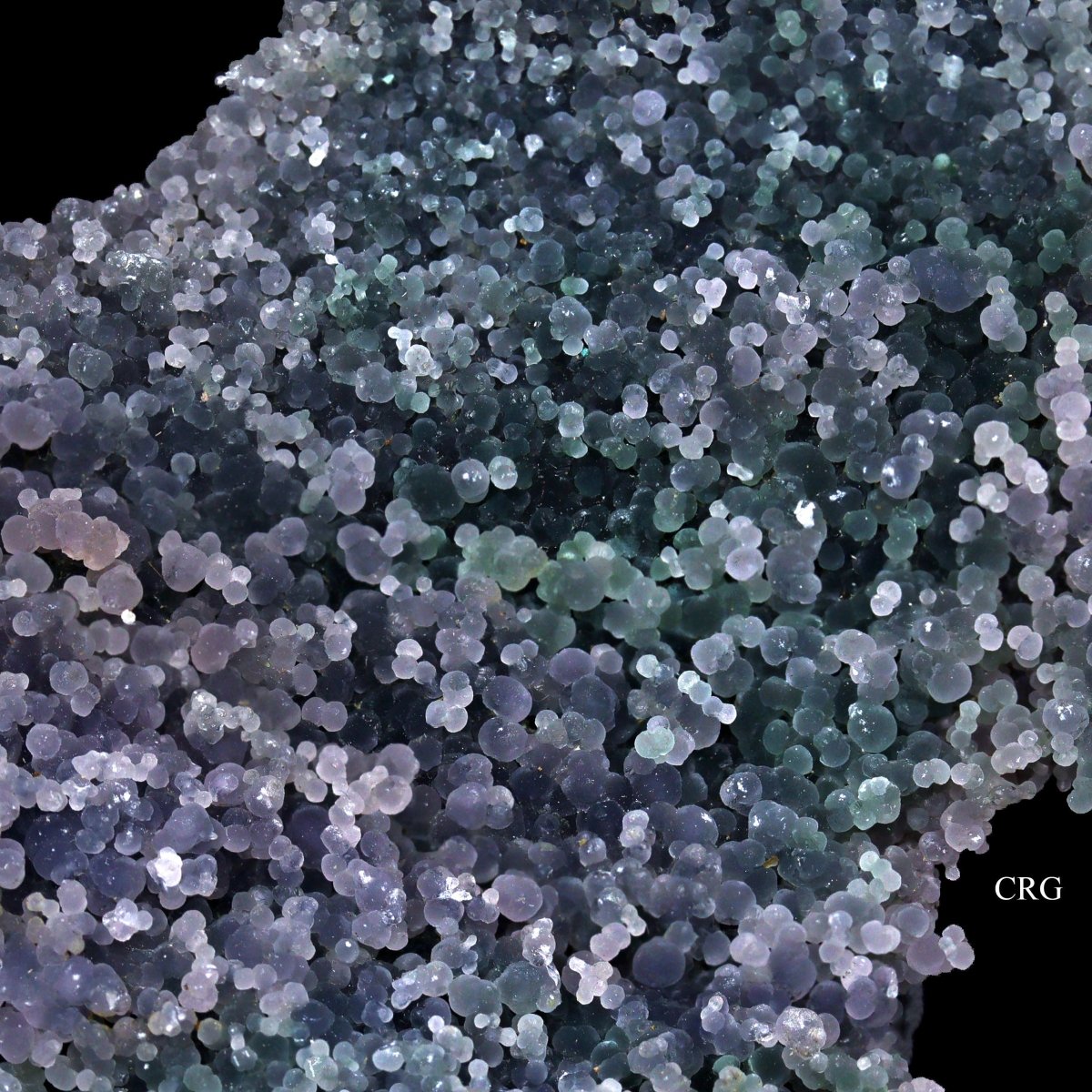 Grape Agate Druzy Cluster - Mixed Sizes - 1 KILO LOT