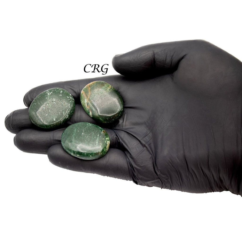 Green Jade Cabochons (75 Grams) Mixed Sizes Bulk Wholesale Lot Crystal Minerals