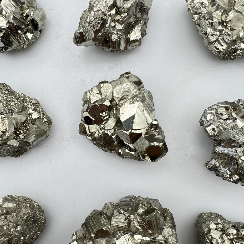 High Quality Cubic Cocada Pyrite 25-50mm AVG