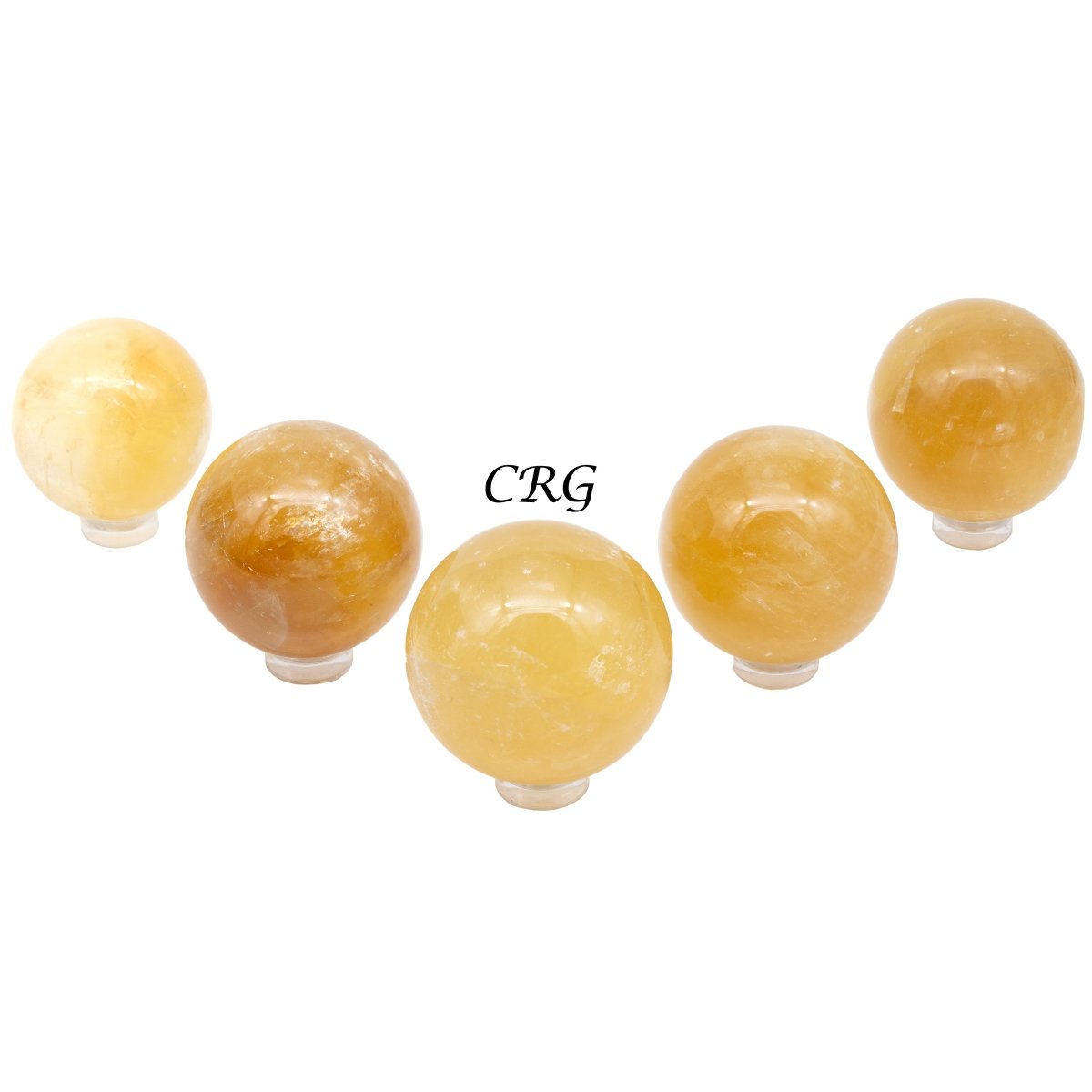 Honey Calcite Sphere 1 Piece, 40 mm