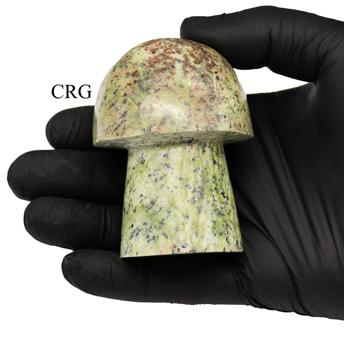 Jungle Green Jade Mushrooms (2 Kilograms) Mixed Sizes Crystal Gemstone Shape