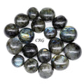Labradorite High Flash Tumbled (1 Pound) Size 1 To 2 Inches Bulk Wholesale Lot