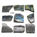 Labradorite Slabs 2 to 3 inch with One Side Polished (1 pound)