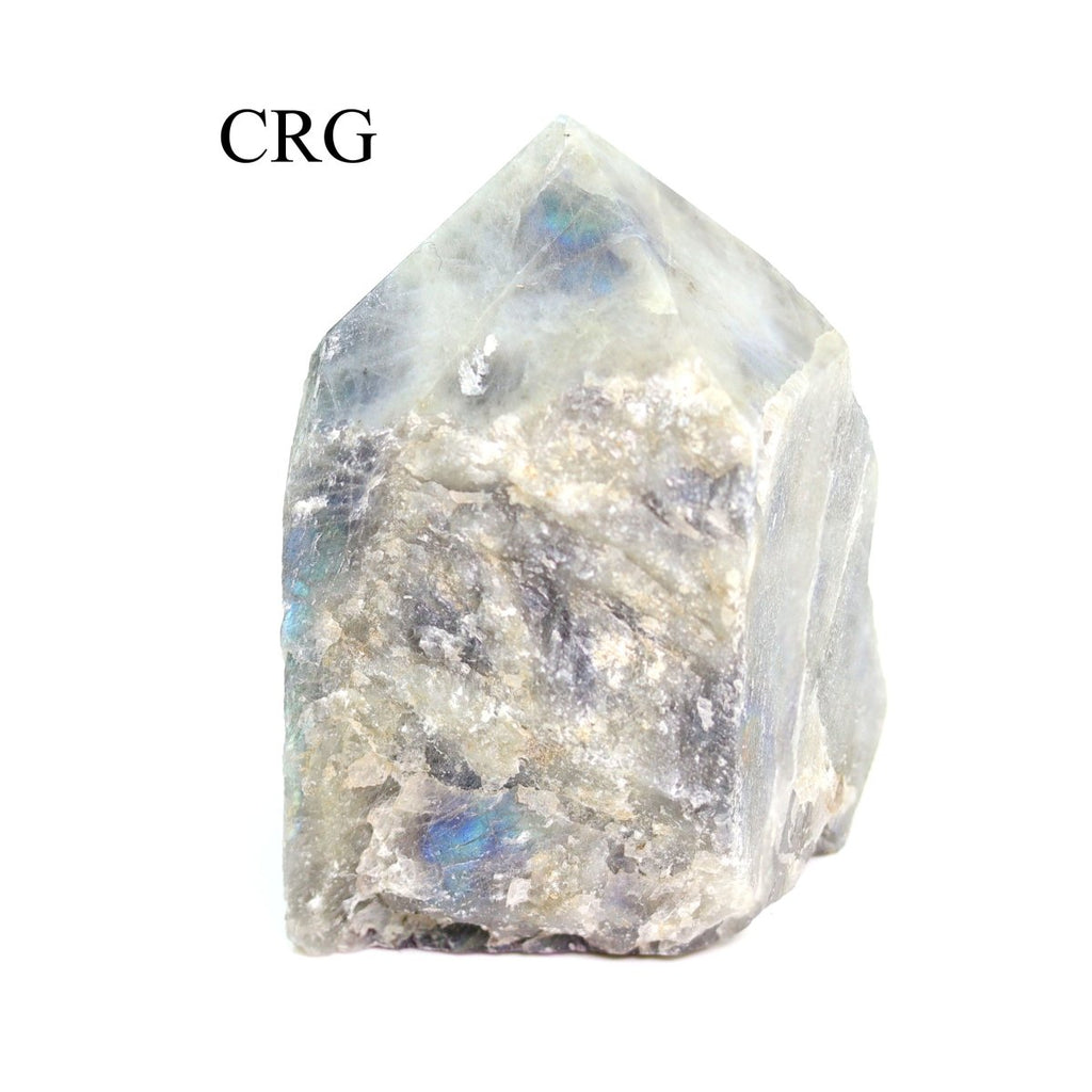 Labradorite Top Polished Points (1 Kilogram) Size 1.5 to 3 Inches Standing Crystal Gemstone Tower