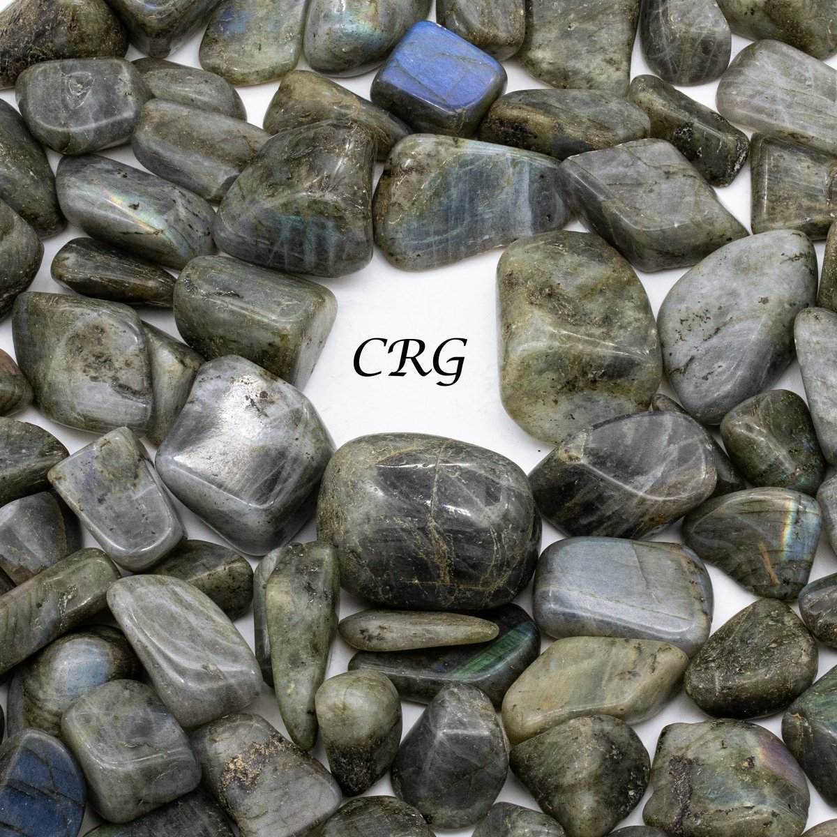 Labradorite Tumbled Gemstones from Madagascar (1 to 2 Inches)