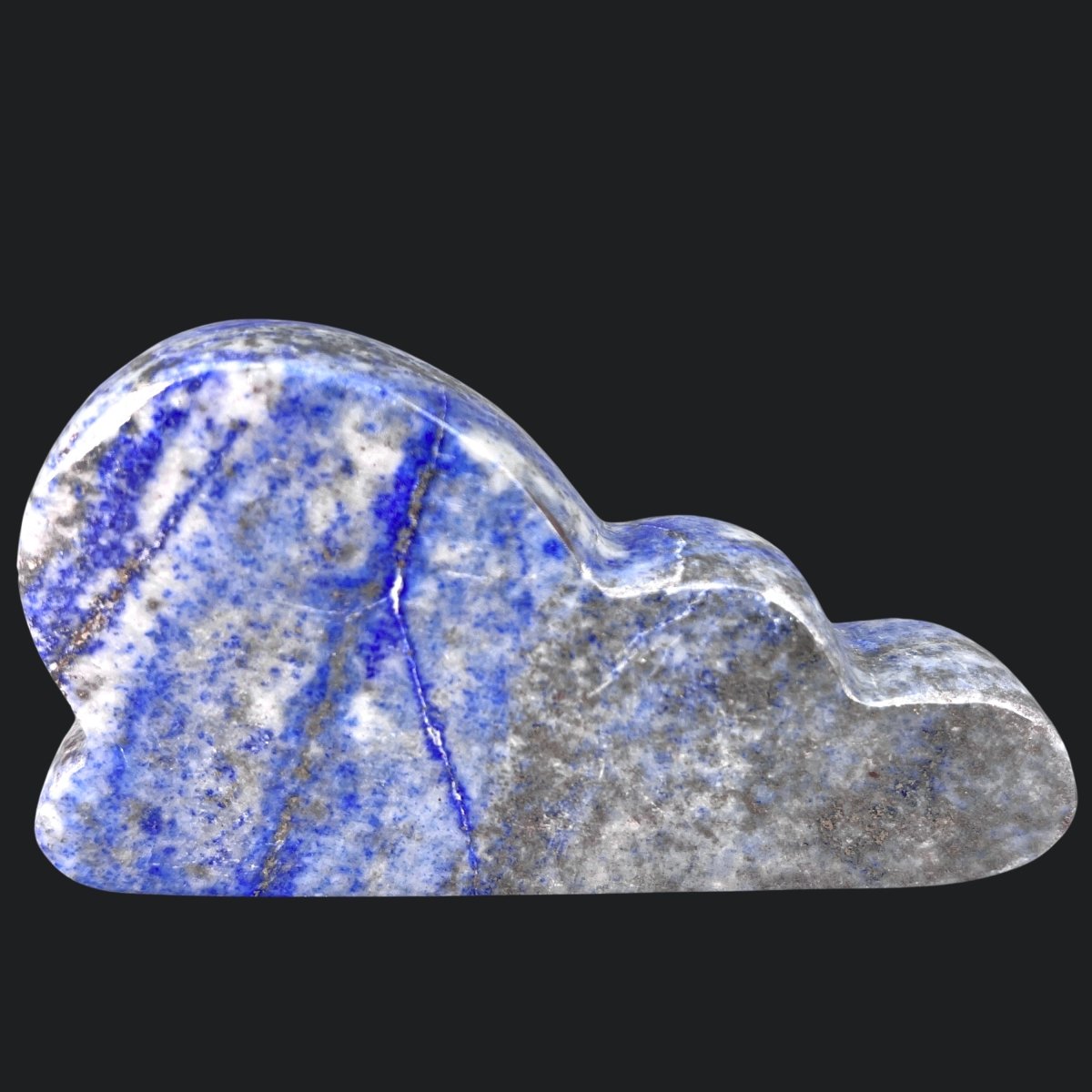 Lapis Clouds (1 Kilo) Hand Carved Polished Gemstone Decor