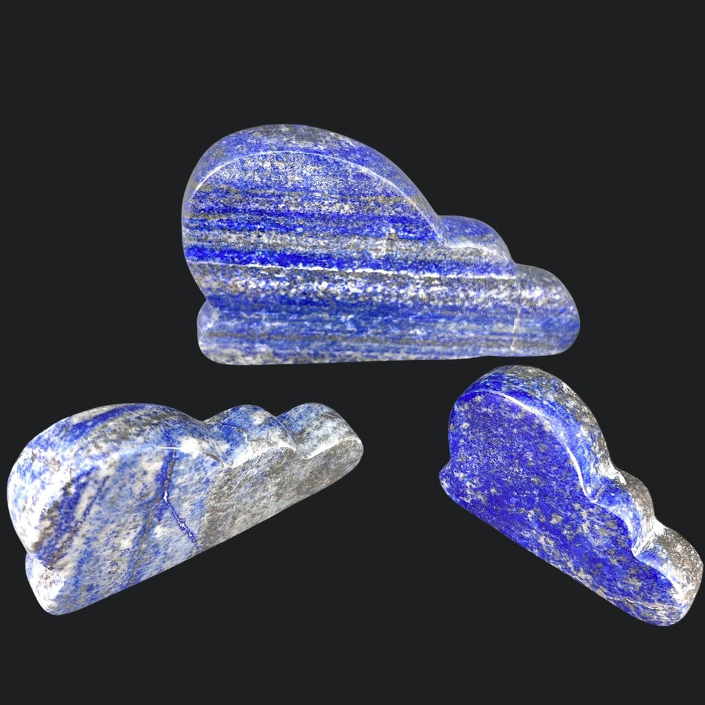 Lapis Clouds (1 Kilo) Hand Carved Polished Gemstone Decor