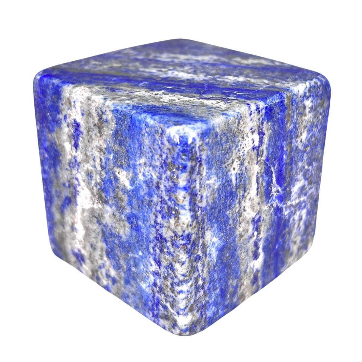 Lapis Cubes (1 Kilo) Hand Carved Polished Gemstone Decor