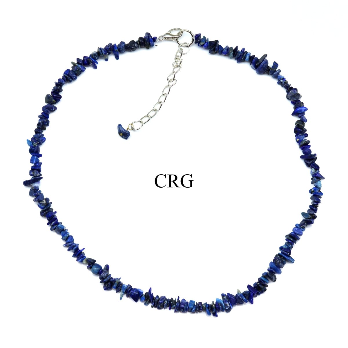 Lapis Lazuli Strand Chip Choker Necklace (16 Inches) (4 Pieces) (INJD)