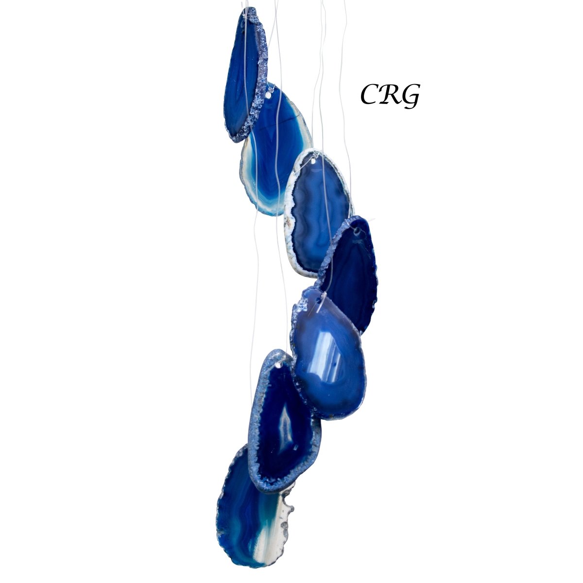 Large Blue Agate Wind Chime