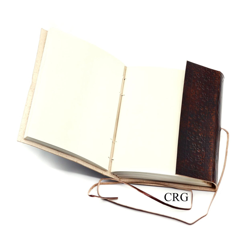 Leather Heart Notebook with Strings (1 Piece) Size 17 by 12 cm Parchment Paper Journal