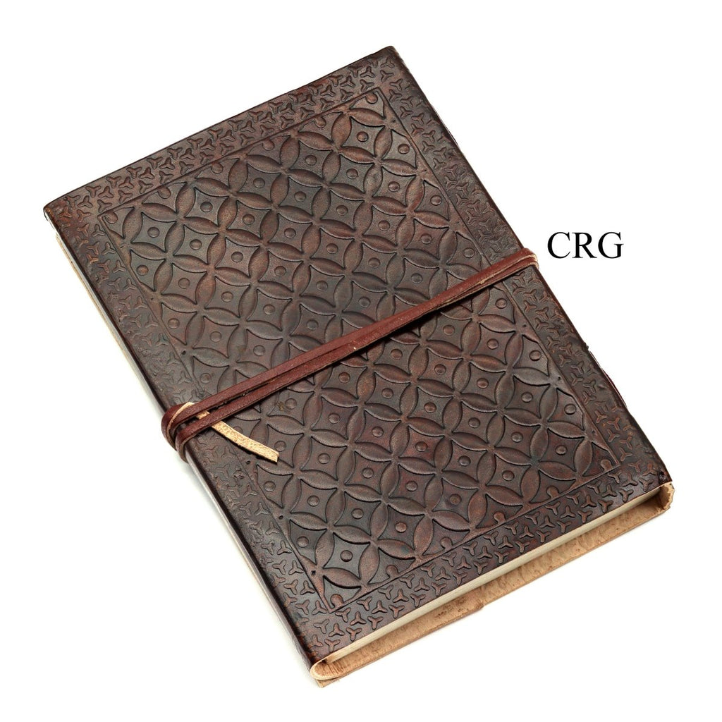 Leather Heart Notebook with Strings (1 Piece) Size 17 by 12 cm Parchment Paper Journal