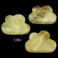 Lemon Calcite Cloud Gemstones (1 Kilogram) Size 1.5 to 3.5 Inches Bulk Wholesale Lot Crystal Shapes