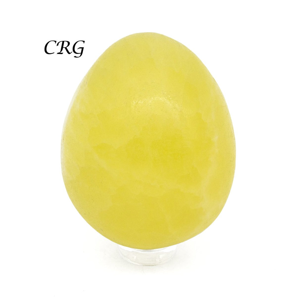 Lemon Calcite Eggs - Mixed Sizes - 1 KILO LOT