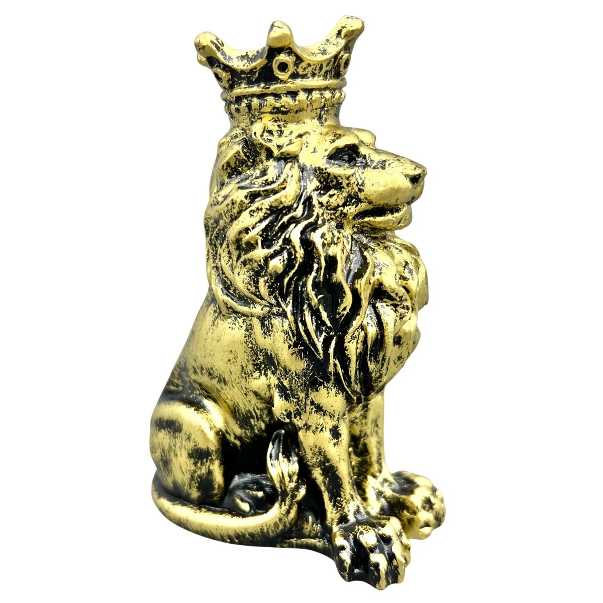 Lion Sphere Holder Display (1 Piece) Size 4.5 Inches Carving Display