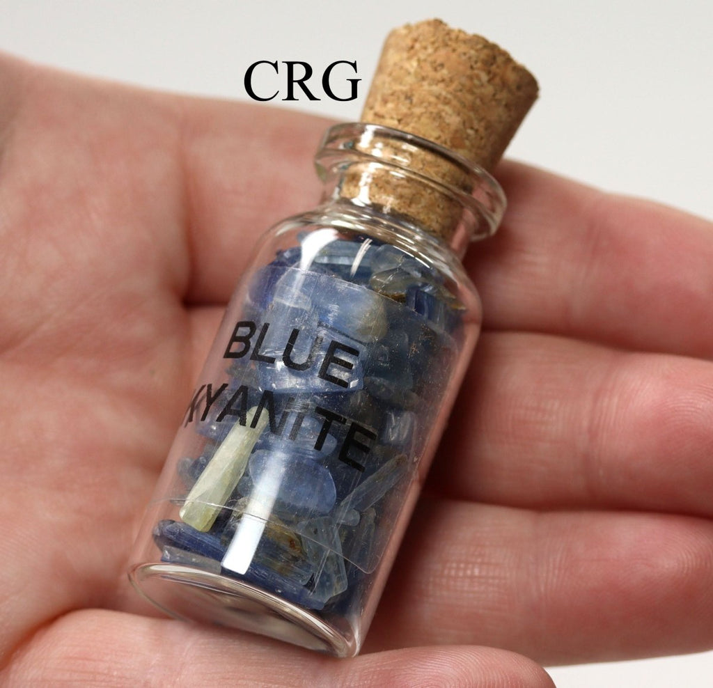 LUCKY SET - Assorted Gemstone Chip Bottles / 15 PC
