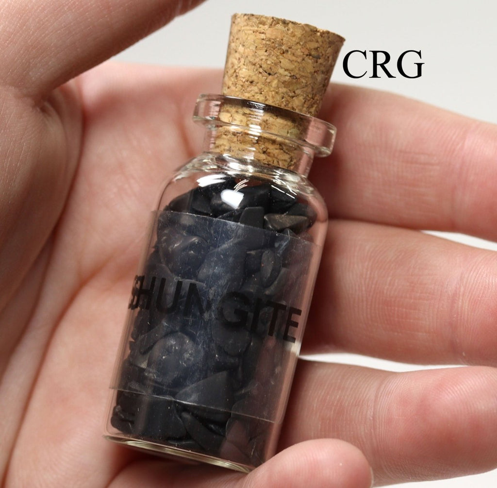 LUCKY SET - Assorted Gemstone Chip Bottles / 15 PC