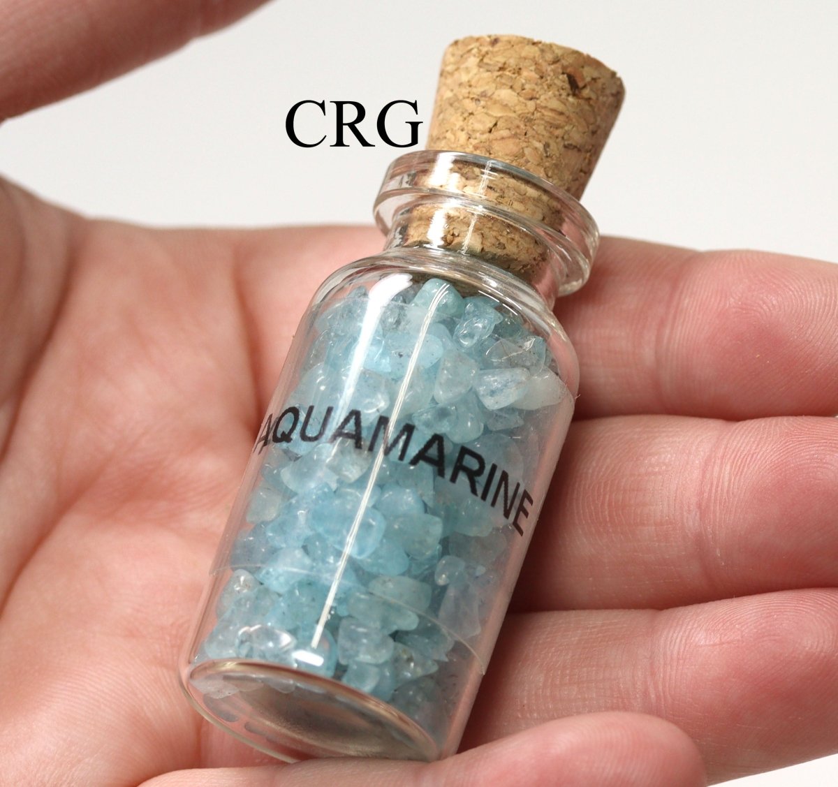 LUCKY SET - Assorted Gemstone Chip Bottles / 15 PC