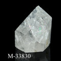 M-33830 - Crackle Quartz Point w/ Cut Base / 1.7oz