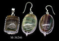 M-36246 - 925 Sterling Silver Rainbow Fluorite Jewelry / 29g