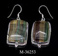 M-36253 - 925 Sterling Silver Rainbow Fluorite Jewelry / 21.5g