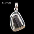 M-39636 - Moldavite 925 Sterling Silver Pendant