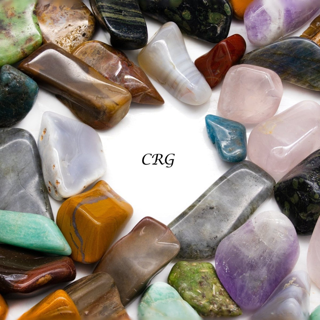 Madagascar Tumbled Mix (Size 20 to 60 mm) Bulk Wholesale Lot Crystal