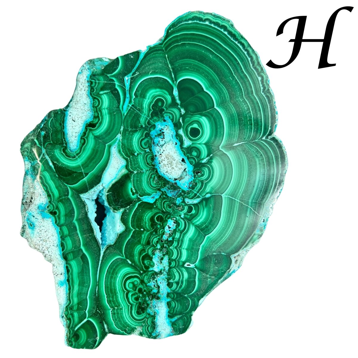Malachite with Chrysocolla Slab Bulk Wholesale Crystals Minerals Gemstones