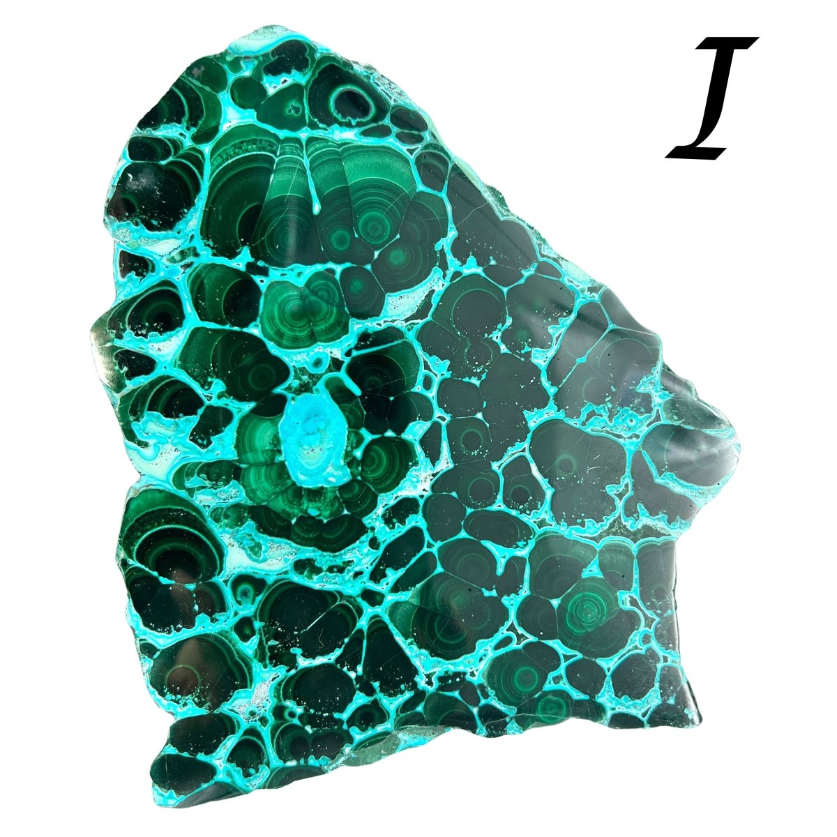Malachite with Chrysocolla Slab Bulk Wholesale Crystals Minerals Gemstones